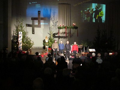Music for Life meezing concert in de Sint-Anna-ten-Drieënkerk, Antwerpen Linkeroever
